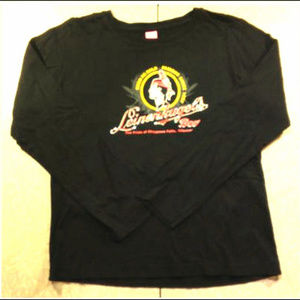 🦃NWOT Leinenkugels Beer Bling! Black Long Sleeve T